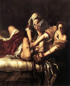 Judith Beheading Holofernes by Gentilischi