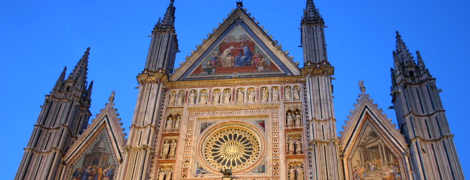 Cathedral in Orvieto Italy